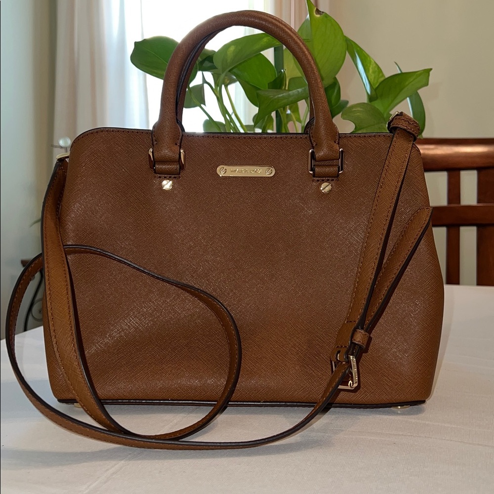 Michael Kors Tan Leather Handbag